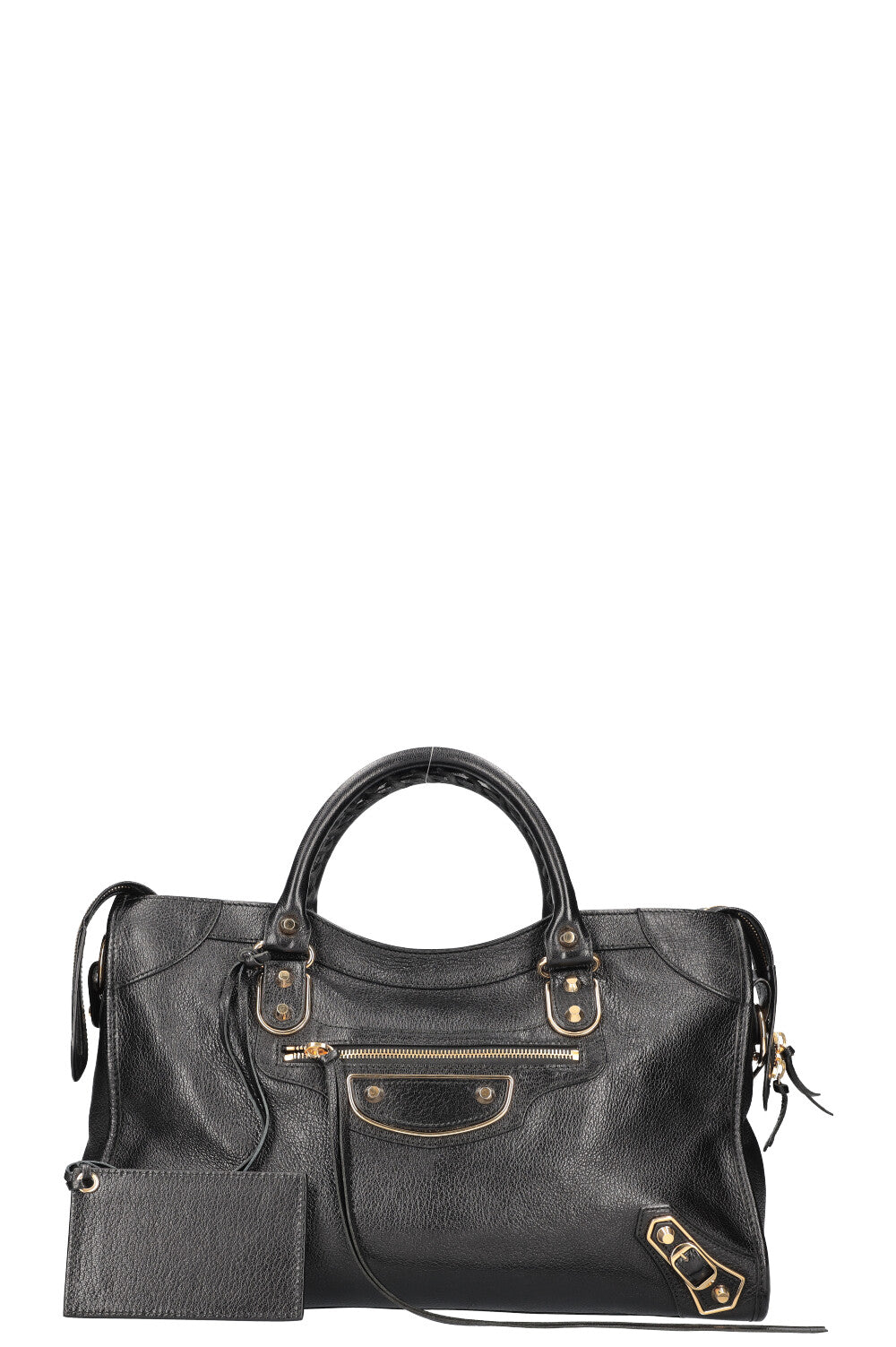 BALENCIAGA City Bag Leather Black