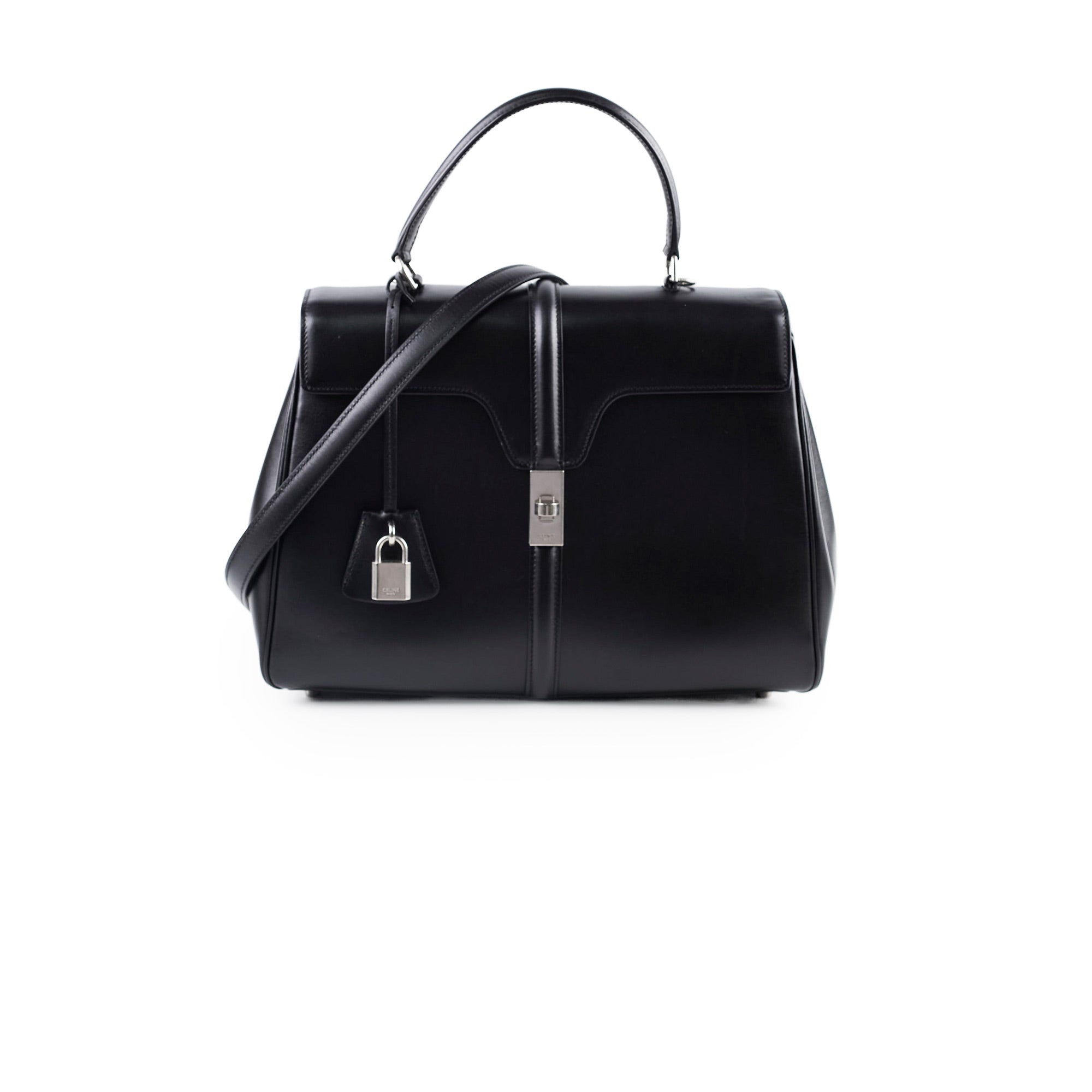 Celine 16 Medium Bag Black