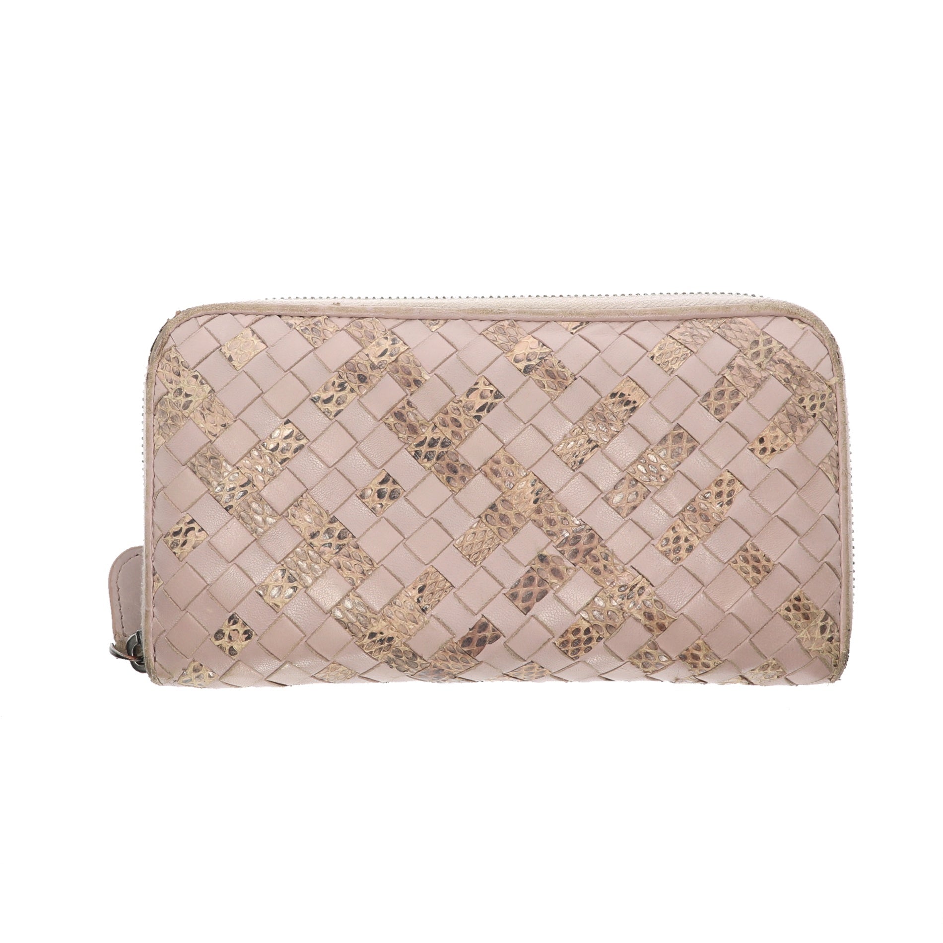 BOTTEGA VENETA Wallet in Pink Leather