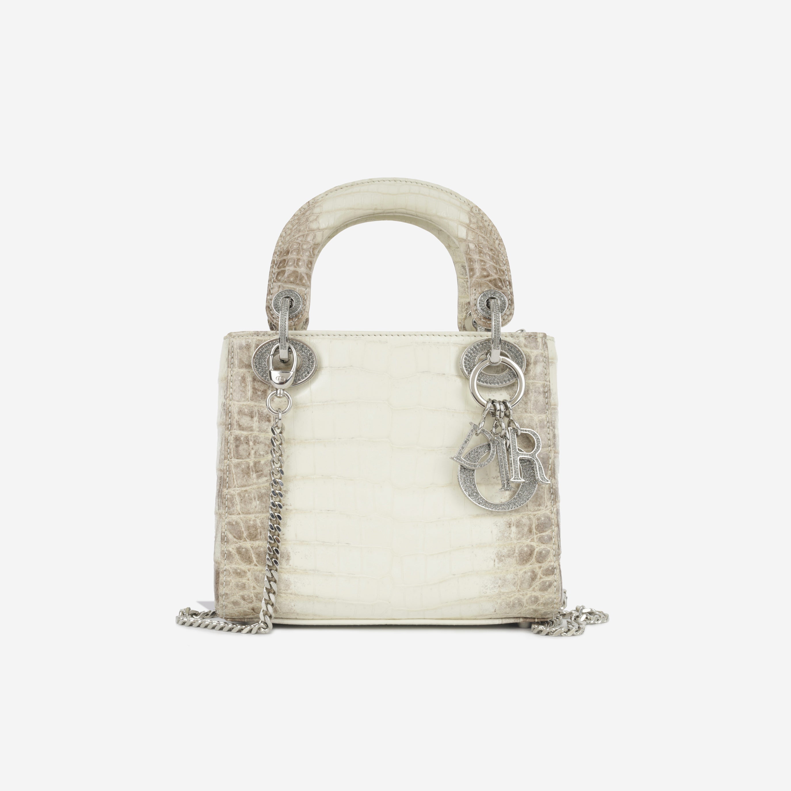 Dior Mini Lady Dior - Himalaya Crocodile Niloticus