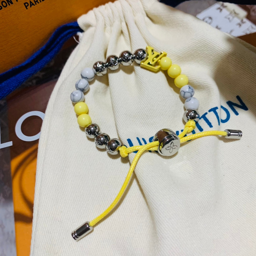 Louis Vuitton MONOGRAM BEADS BRACELET