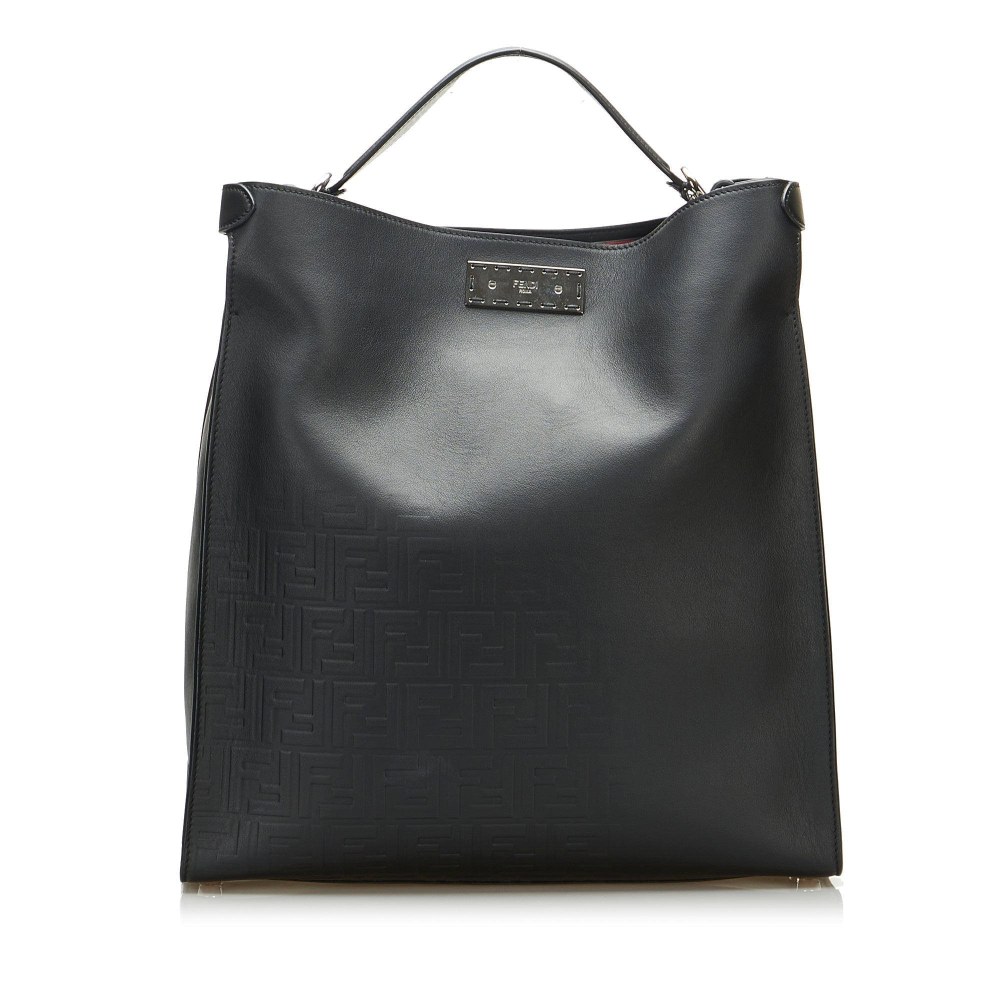 FENDI Zucca Peekaboo X-Lite Satchel