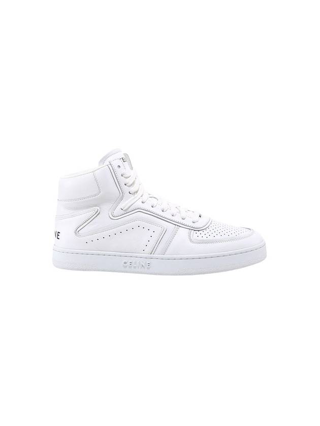 CELINE Men's Z Trainer High Top Sneakers White