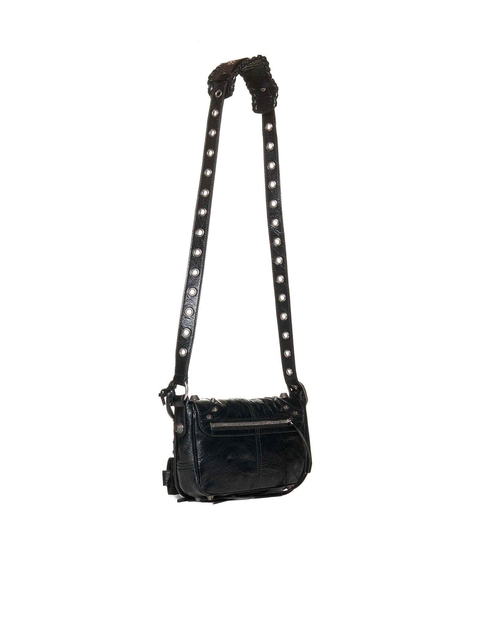 Balenciaga Men Le Cagole Xs Flap Bag For Men In Black