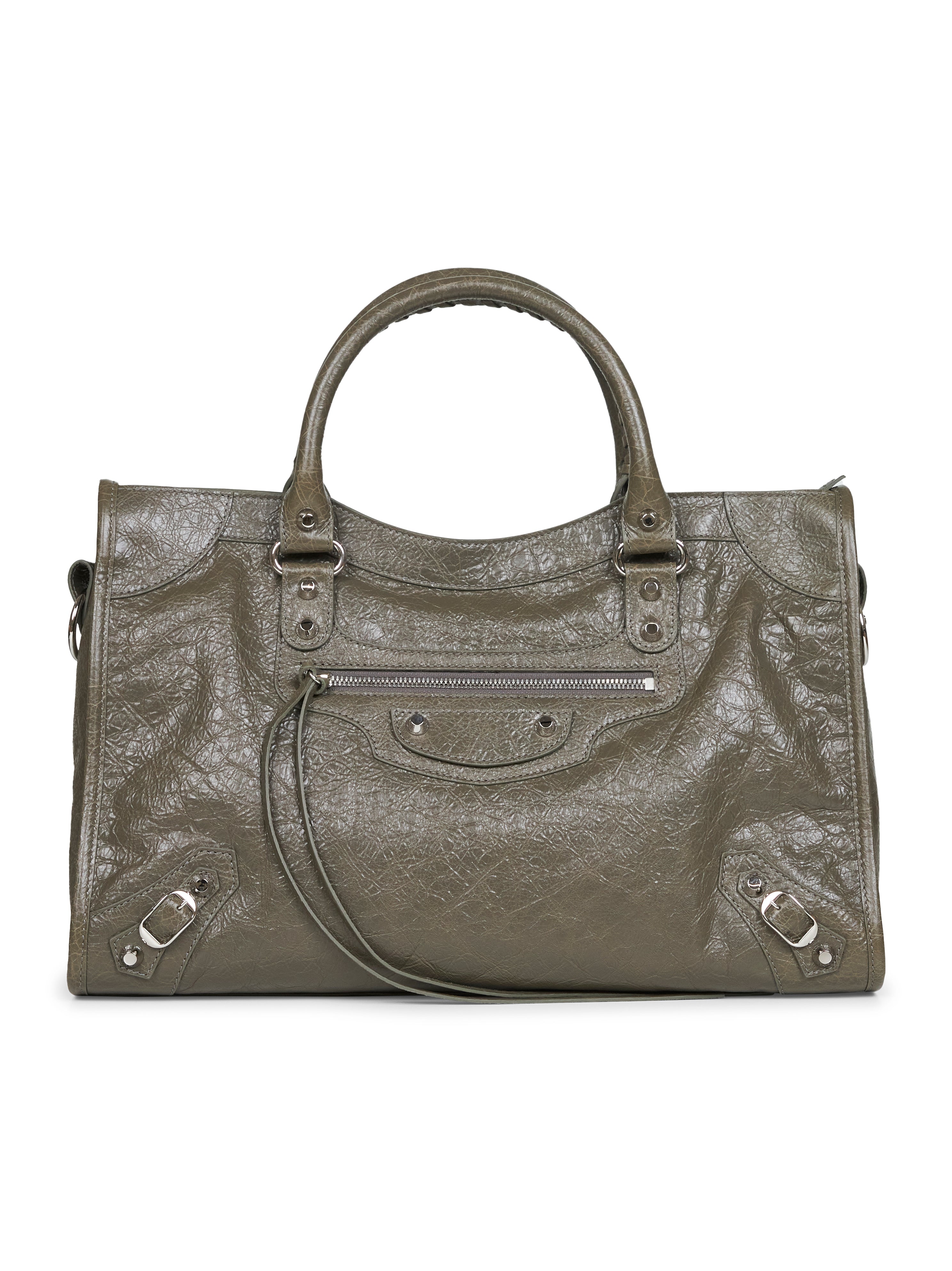 Balenciaga Women Green Le City Medium Bag