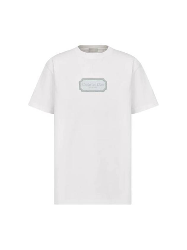 Couture Relaxed Fit Short Sleeve T-Shirt White Dior