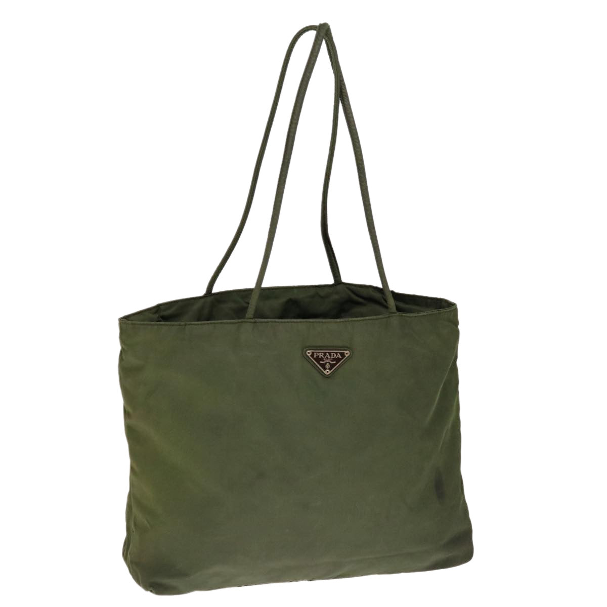 PRADA Shoulder Bag Nylon Khaki ac2660