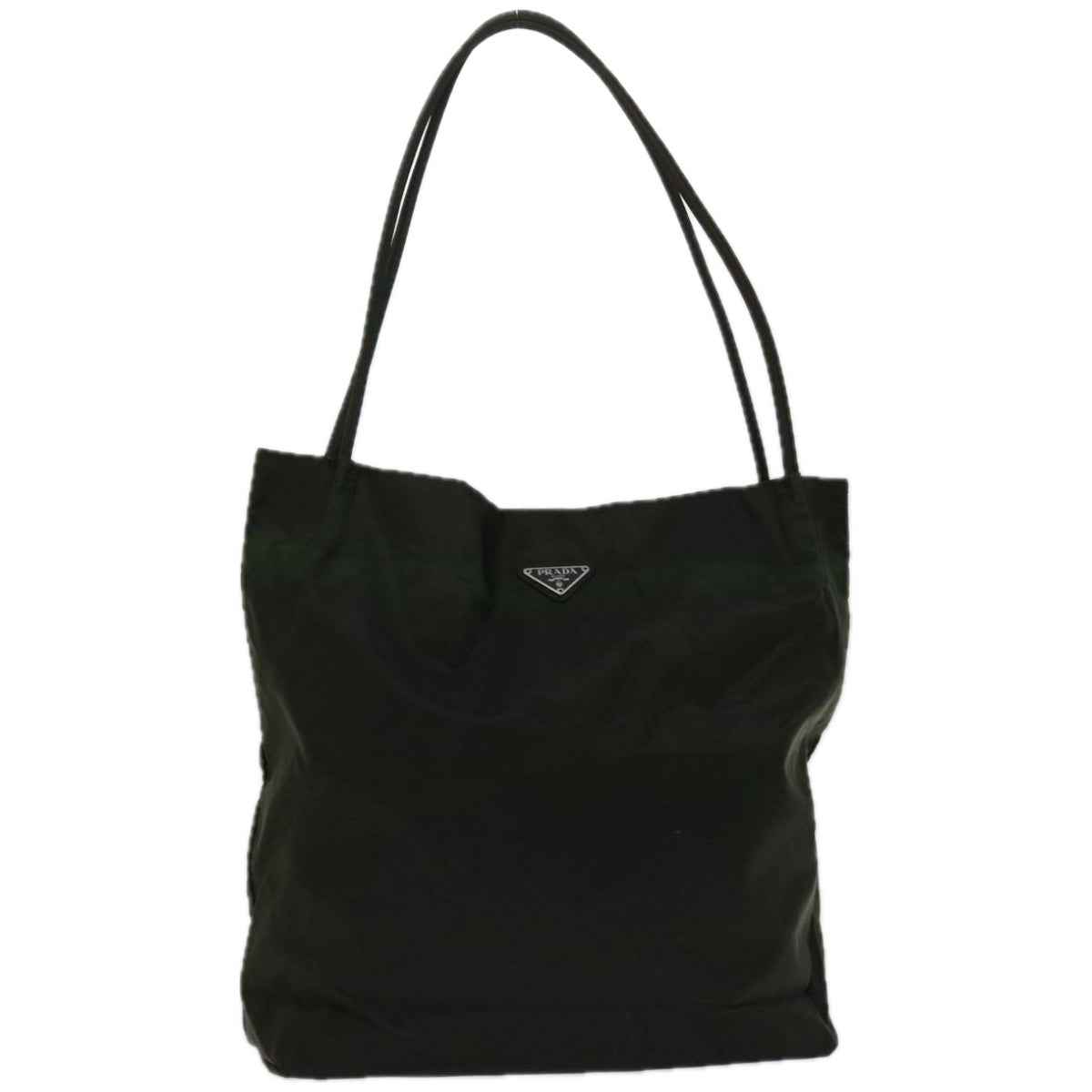 PRADA Shoulder Bag Nylon Green ac2784