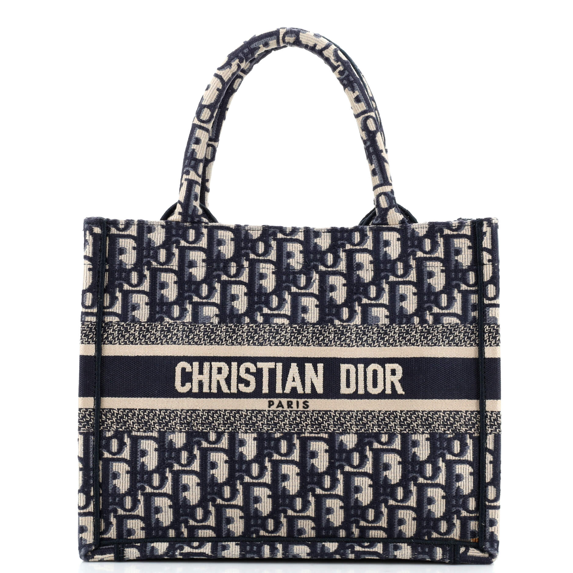 Dior Book Tote Oblique Canvas Small