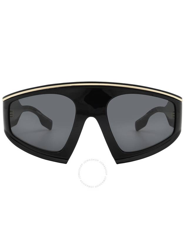Burberry Burberry Dark Gray Irregular Ladies Sunglasses BE4353 300187 56