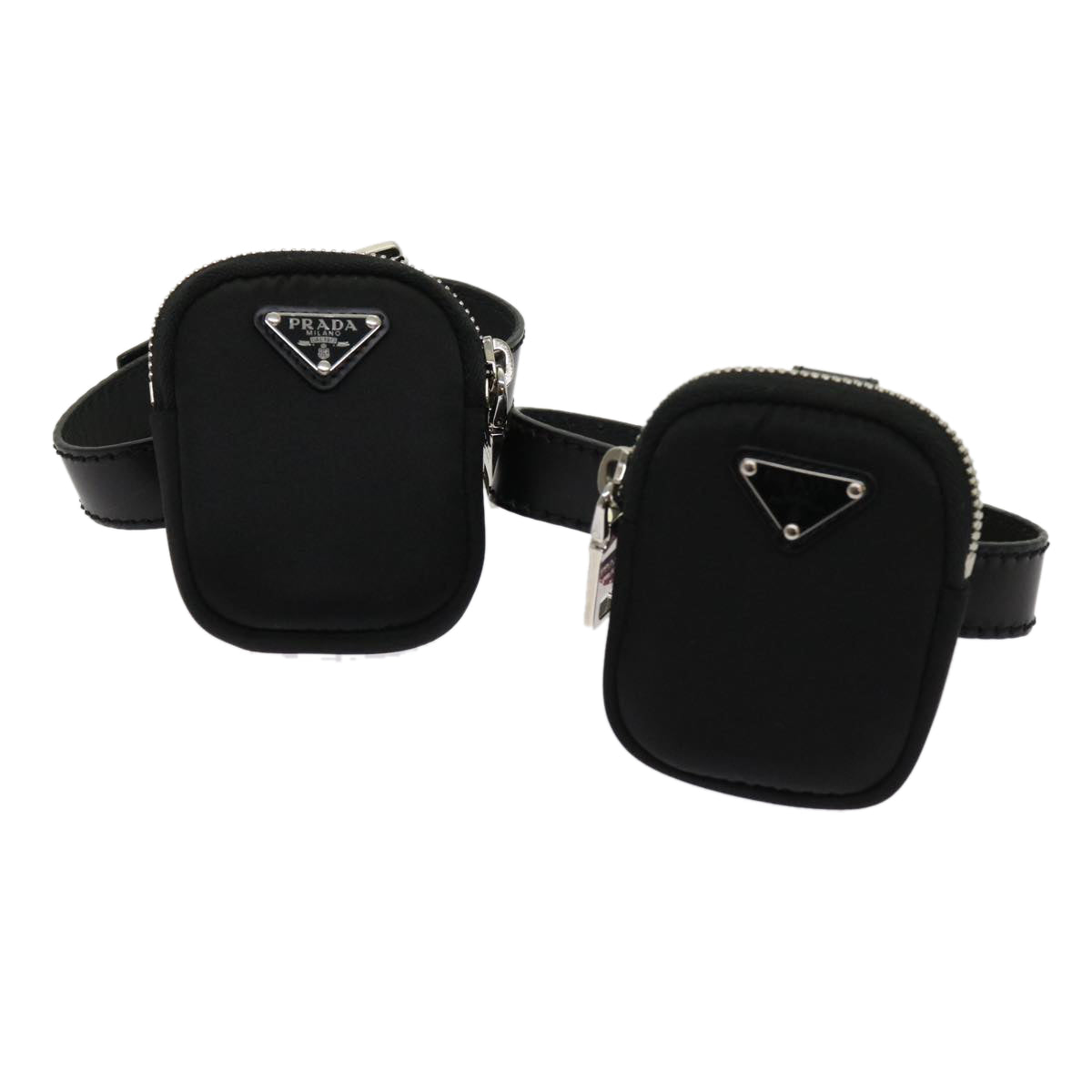 PRADA Boots Pouch Nylon Black am5384