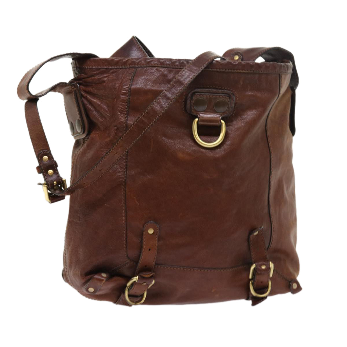 Chloe Shoulder Bag Leather Brown 03 06 51 5366 ar10224