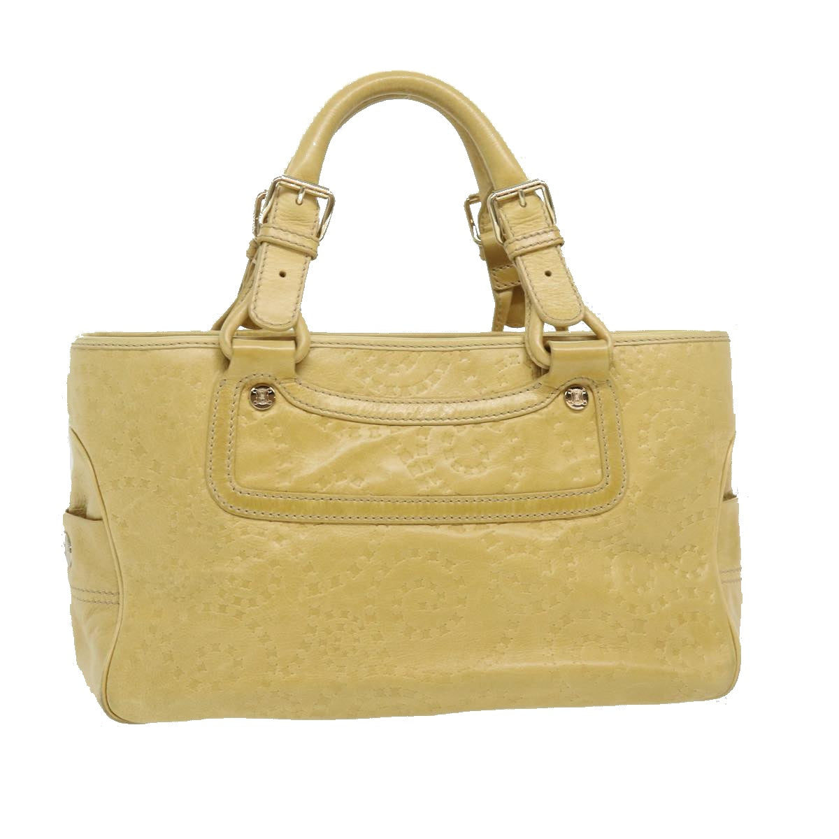 CELINE Boogie Bag Shoulder Bag Leather Beige ar7127