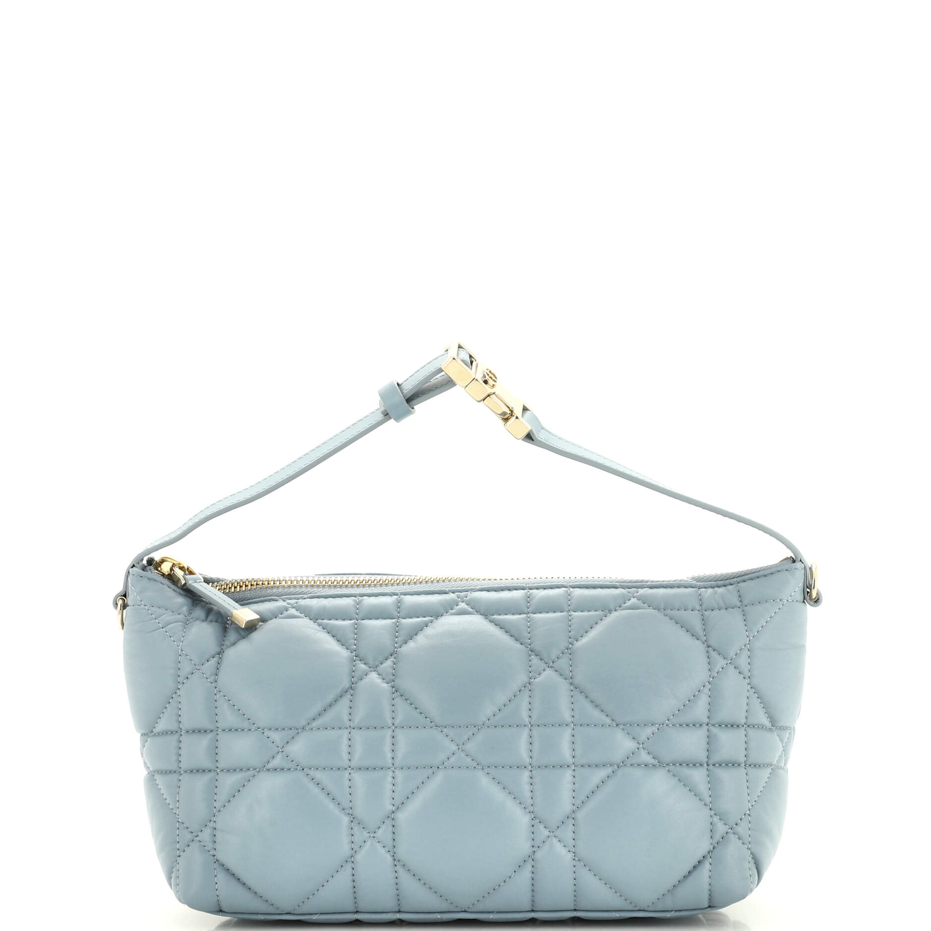 Dior DiorTravel Nomad Pouch Macrocannage Quilt Calfskin Medium