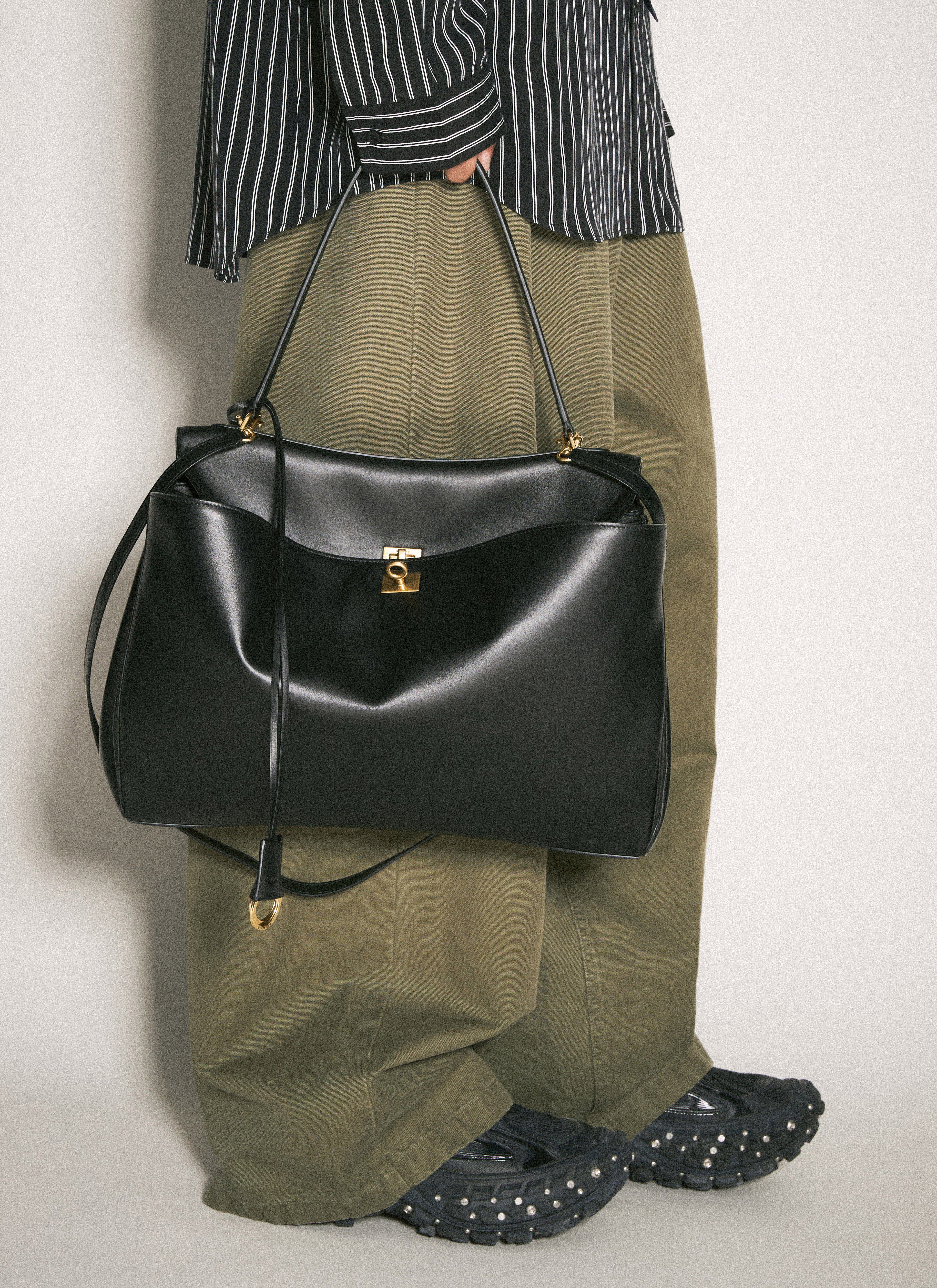 Balenciaga Men Rodeo Large Handbag