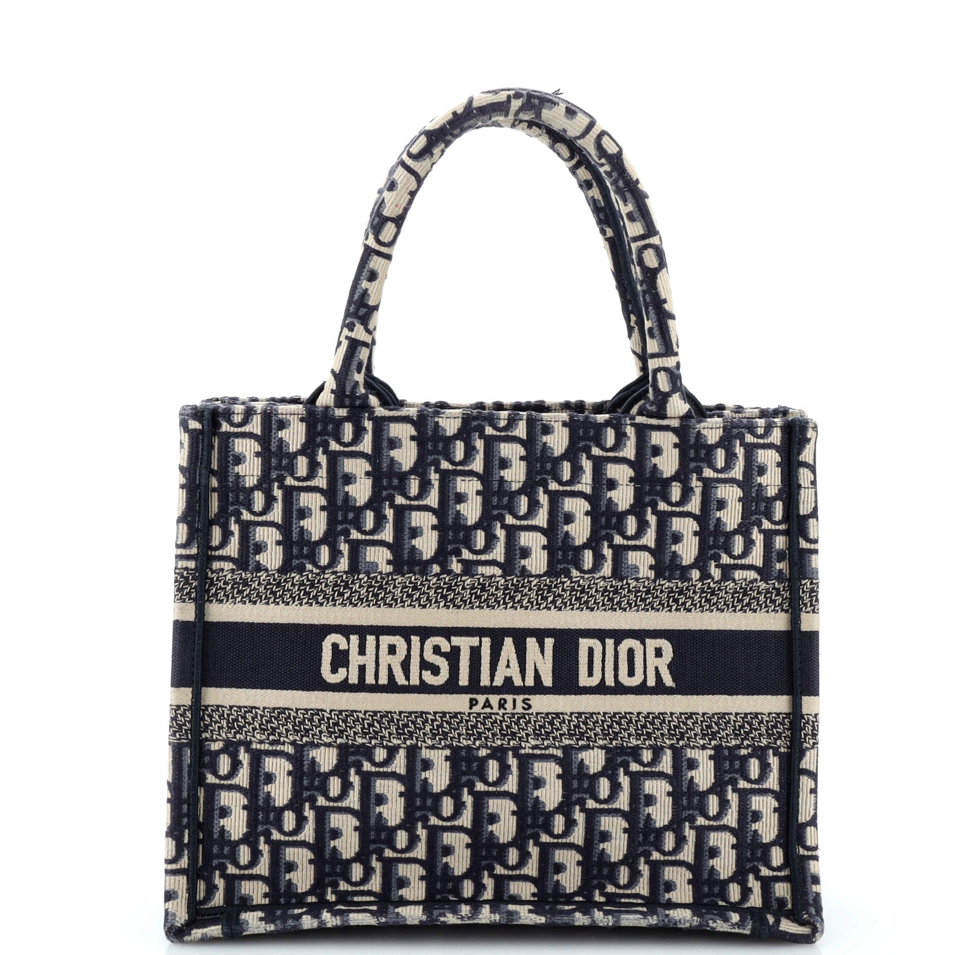 Dior Book Tote Oblique Canvas Small
