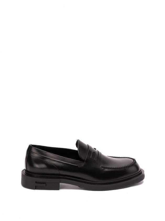 Fendi Frame Loafers Black