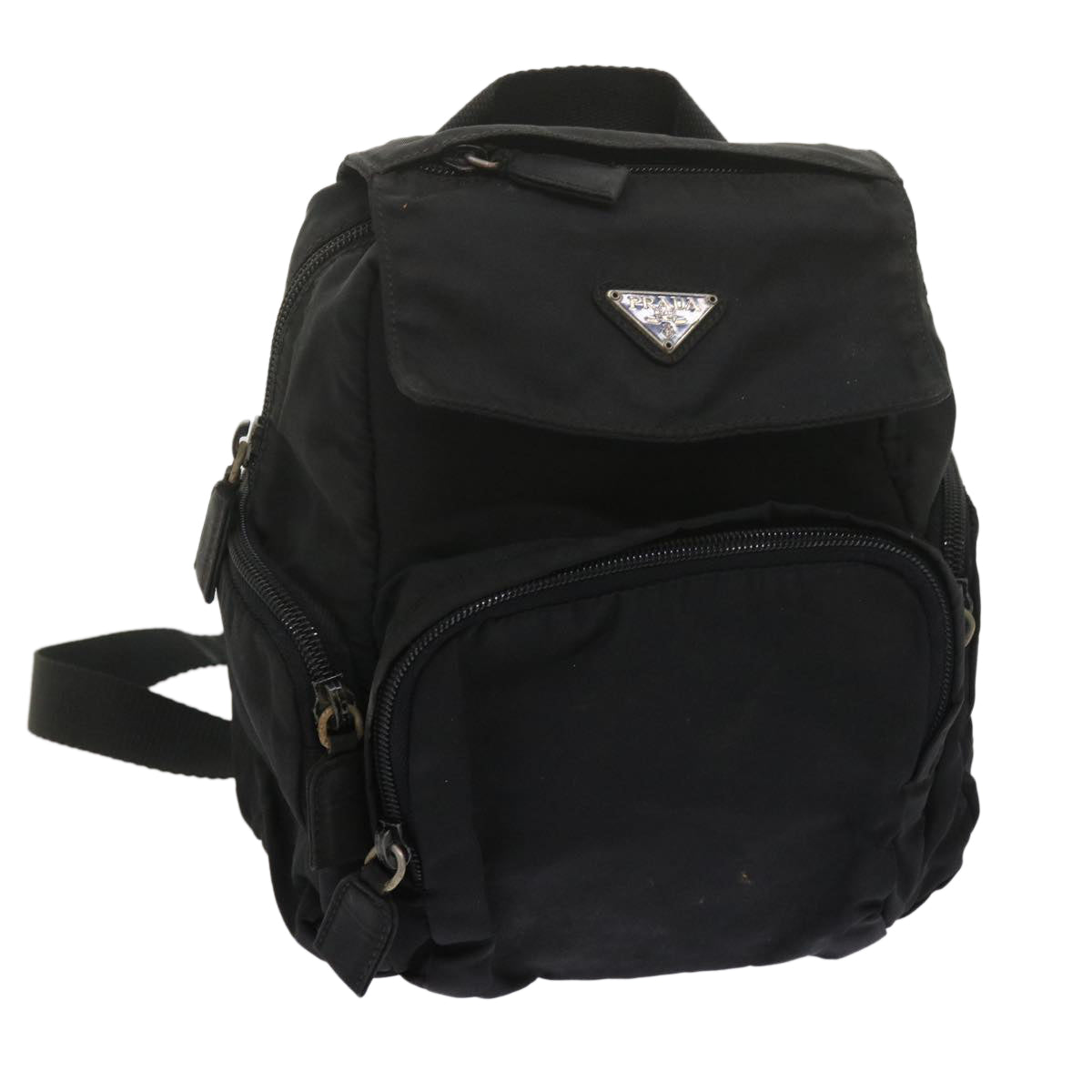 PRADA Backpack Nylon Black bs10811