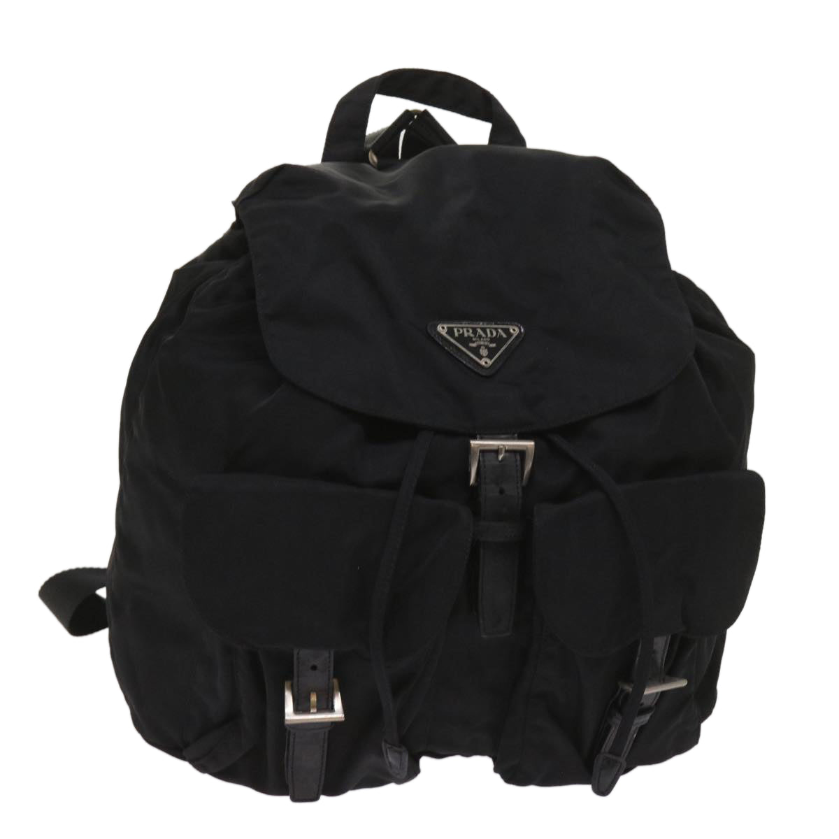 PRADA Backpack Nylon Black bs11701