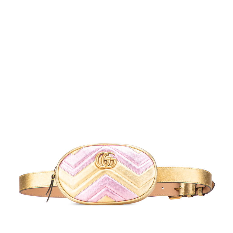 Gucci GG Marmont Leather Waist Bag