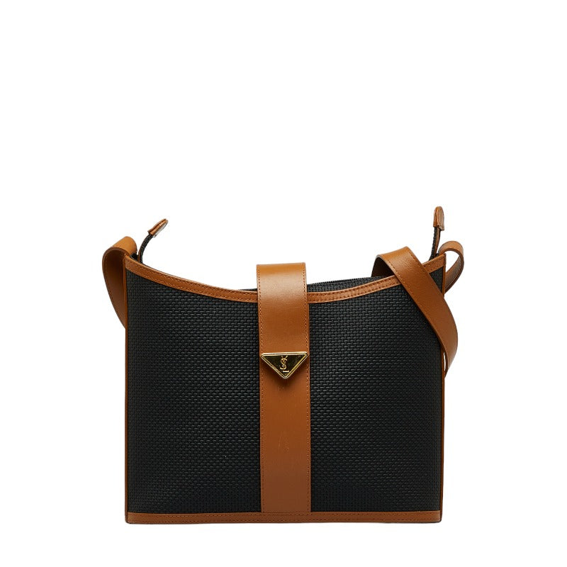 Saint Laurent Shoulder Bag in Leather Brown