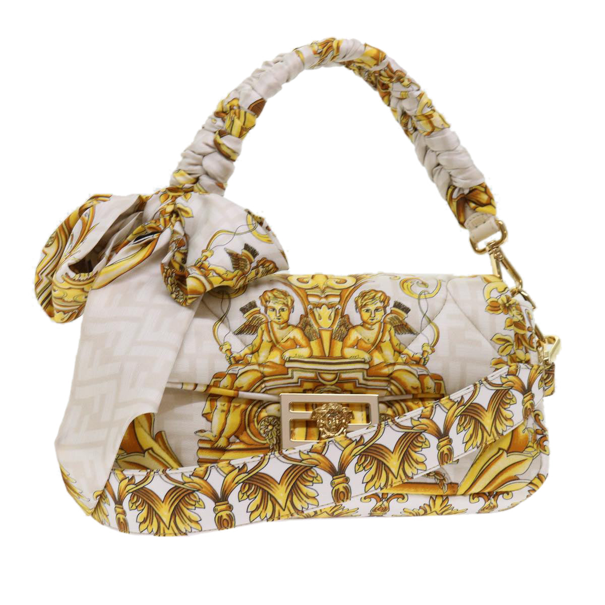 Fendi Baguette Polyester Shoulder Bag ()