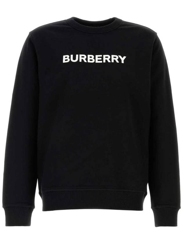 Burberry Logo Print Sweatshirt Black