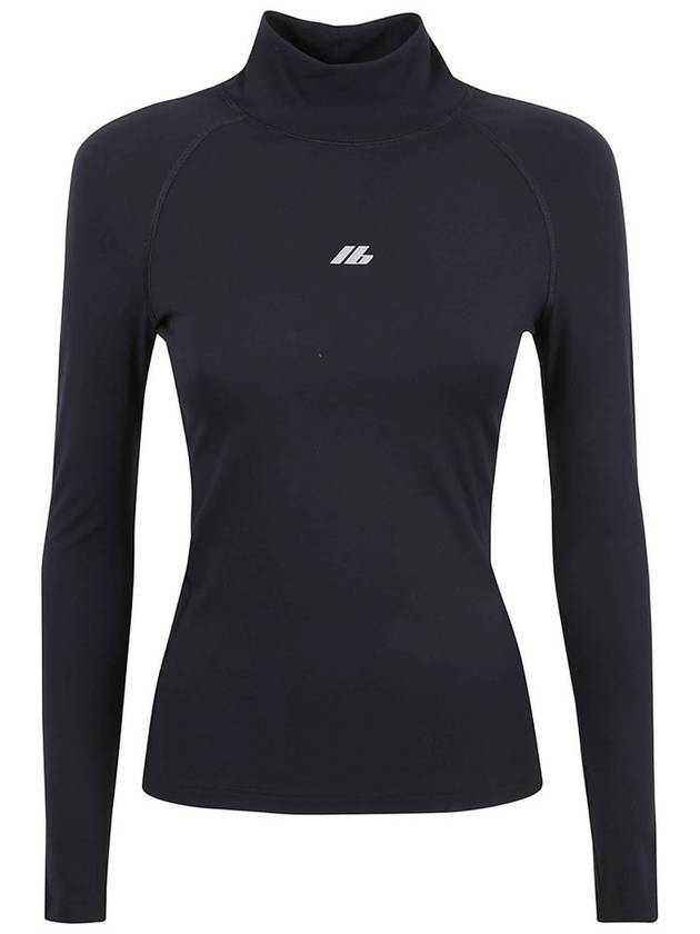 Balenciaga Active sports long sleeve neck polar black