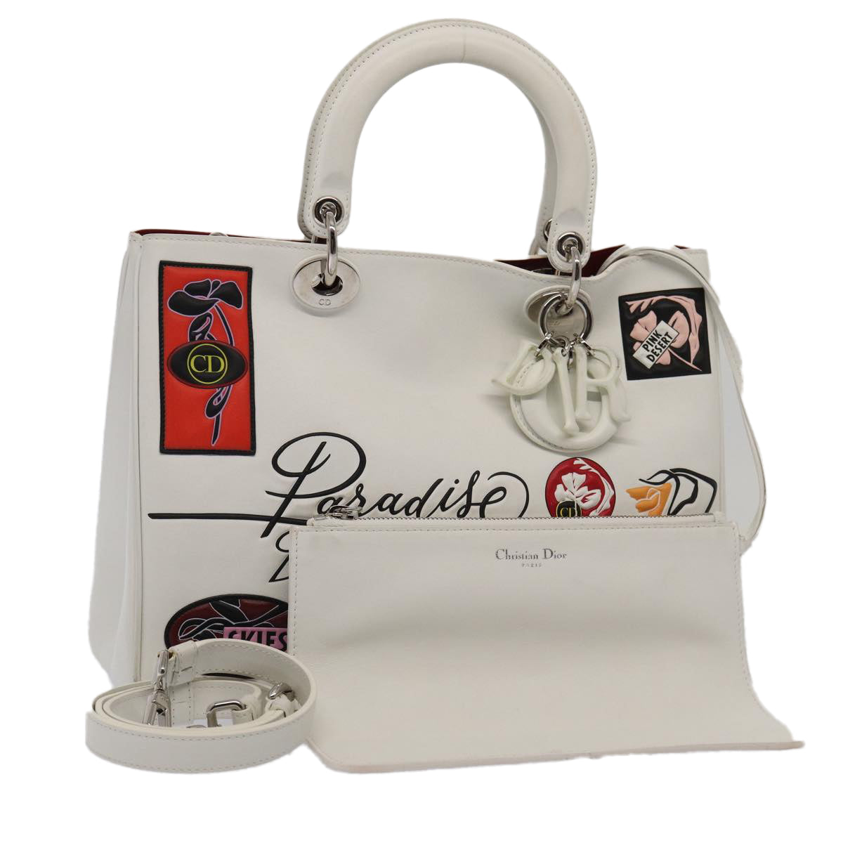 Dior Leather Shoulder Bag (Pre-Owned)
