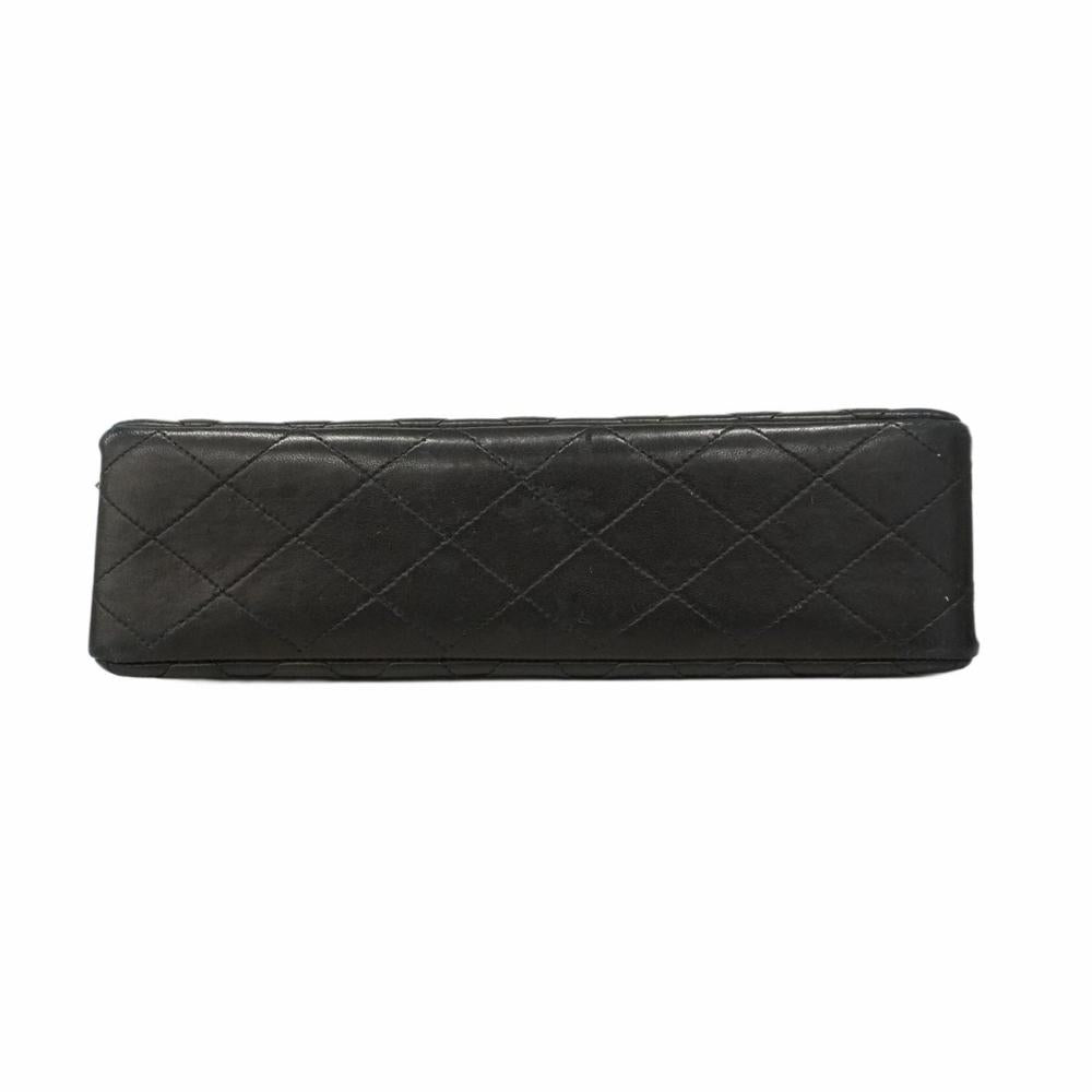 Black Fabric Chanel Flap Bag