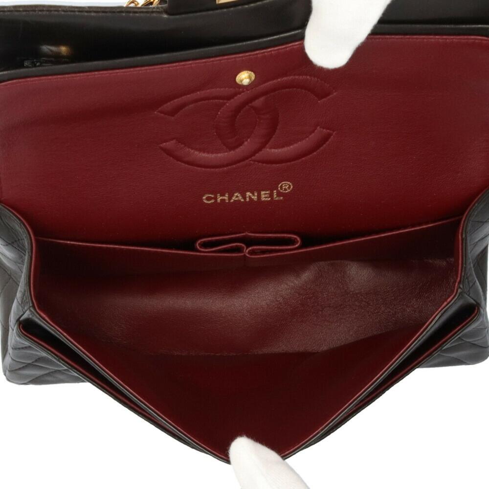 Black Fabric Chanel Flap Bag