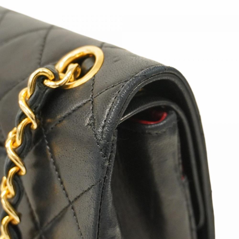 Black Fabric Chanel Flap Bag