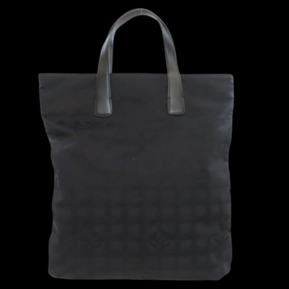 Black Nylon Chanel Travel Line