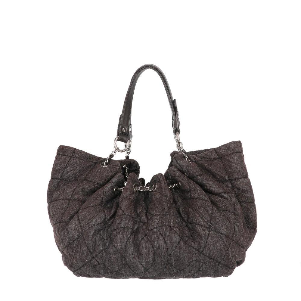Brown Leather Chanel Shoulder Bag