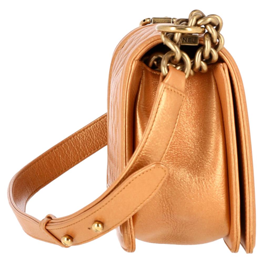 Brown Leather Chanel Flap Bag