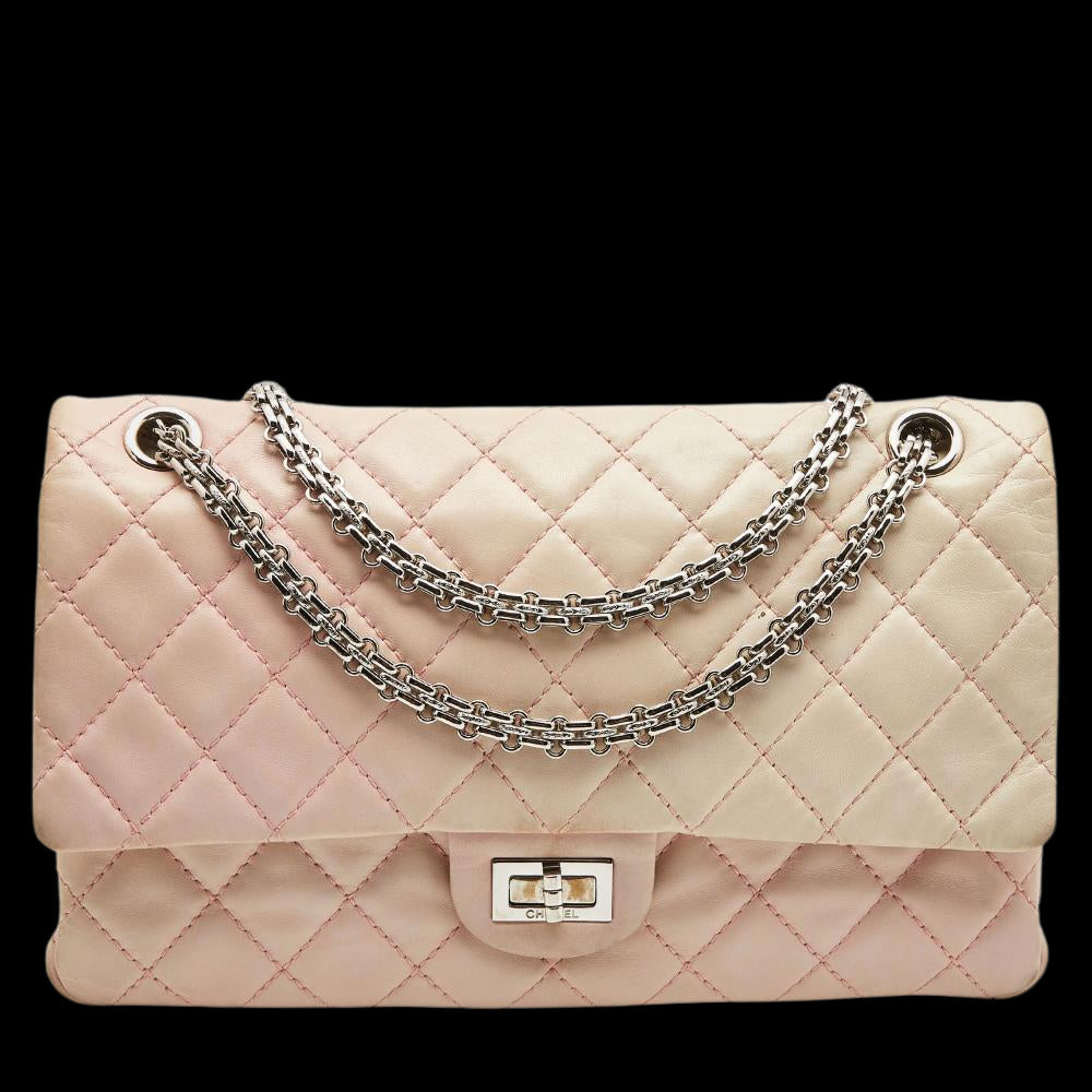 Pink Leather Chanel Flap Bag