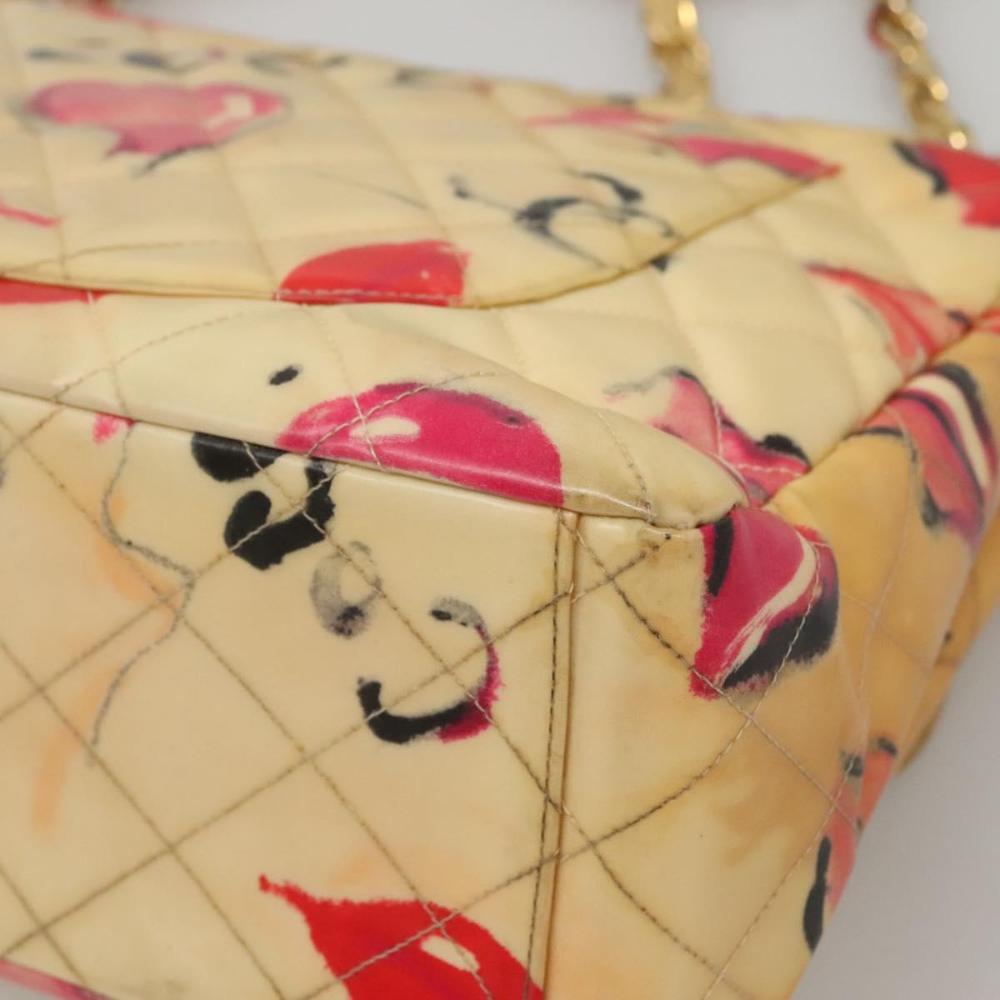 Pink Vinyl Chanel Flap Bag