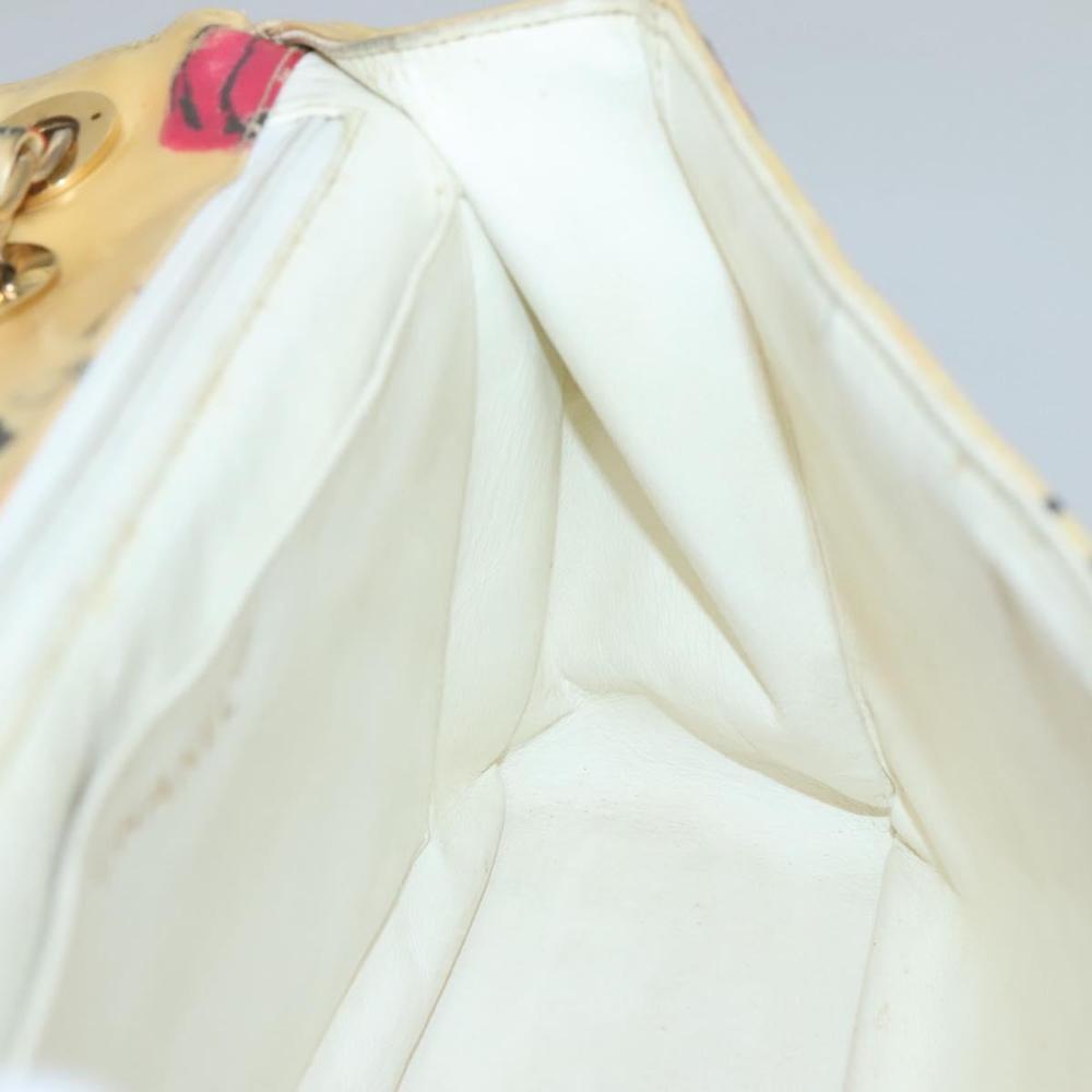 Pink Vinyl Chanel Flap Bag