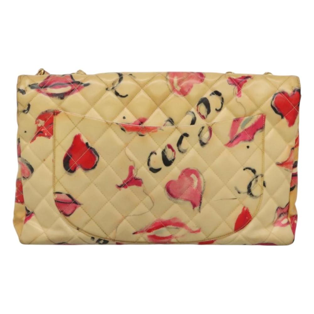 Pink Vinyl Chanel Flap Bag