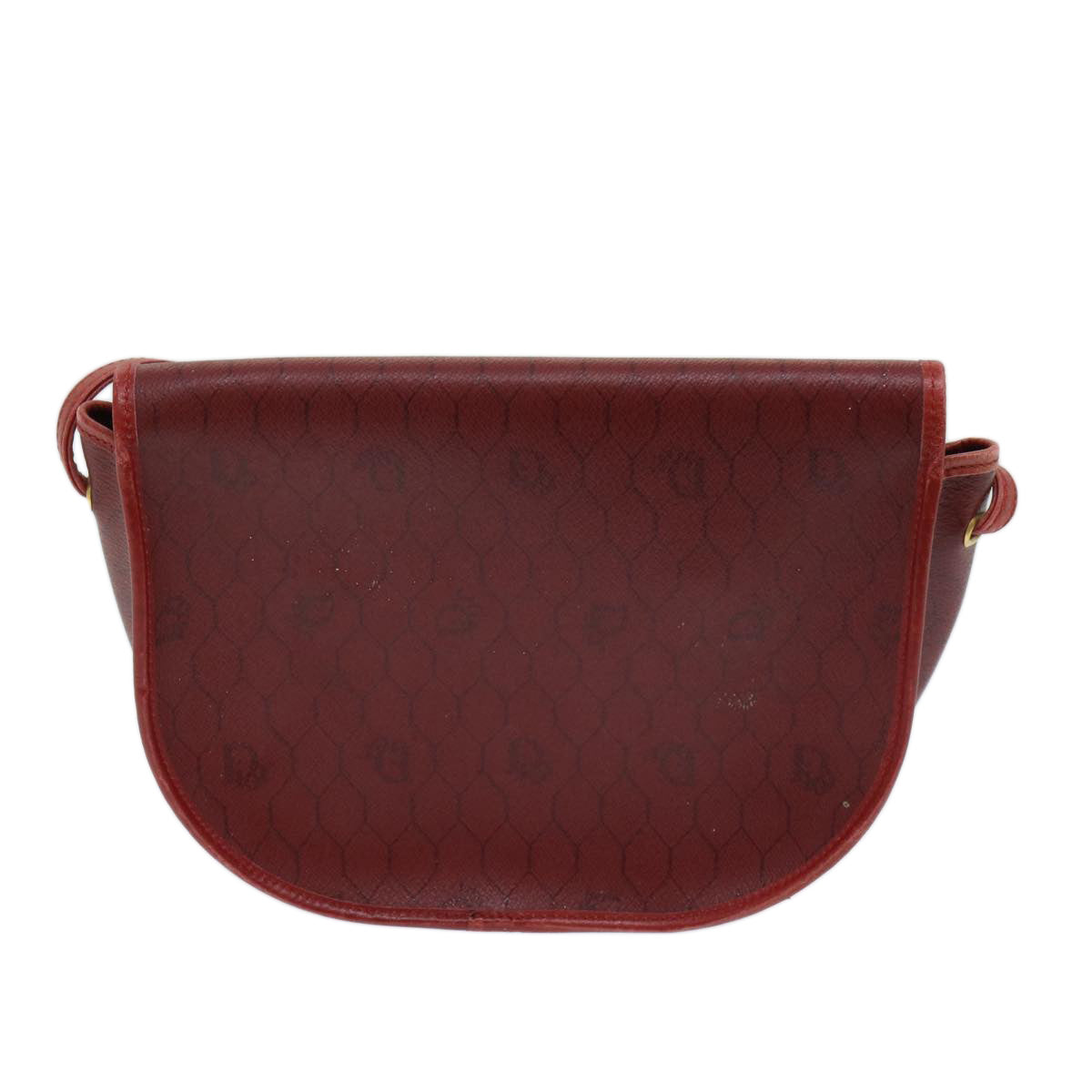 Dior Honeycomb  Canvas Shoulder Bag (Pre-Owned)