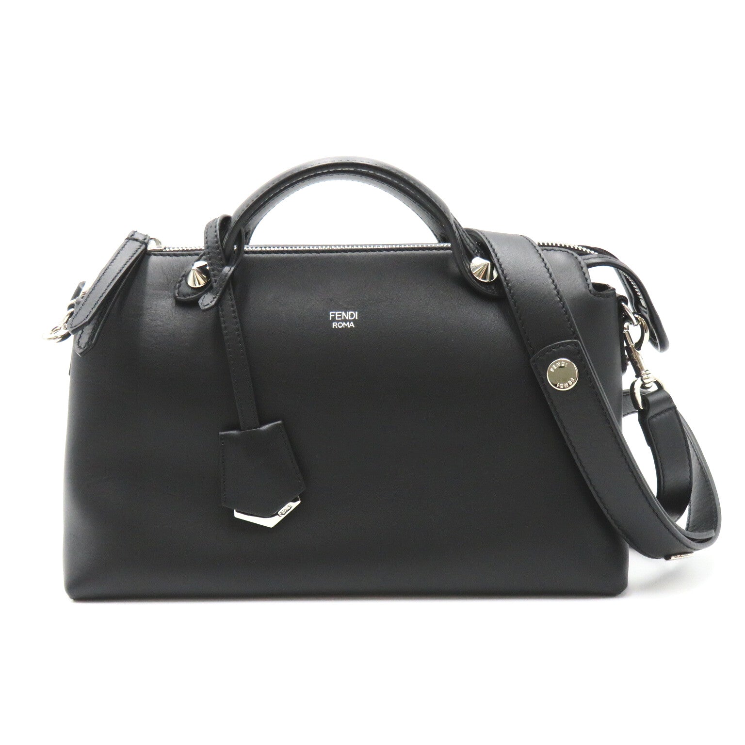 Fendi Fendi Byzaw 2way Shoulder 2way Shoulder Bag Leather Black 8BL124-1D5