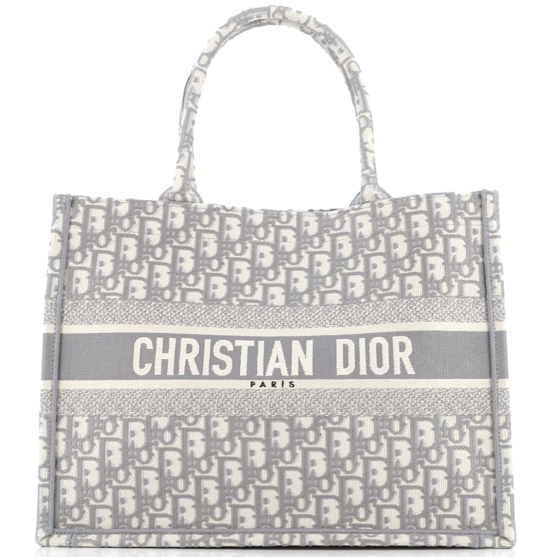 Dior Book Tote Oblique Canvas Medium