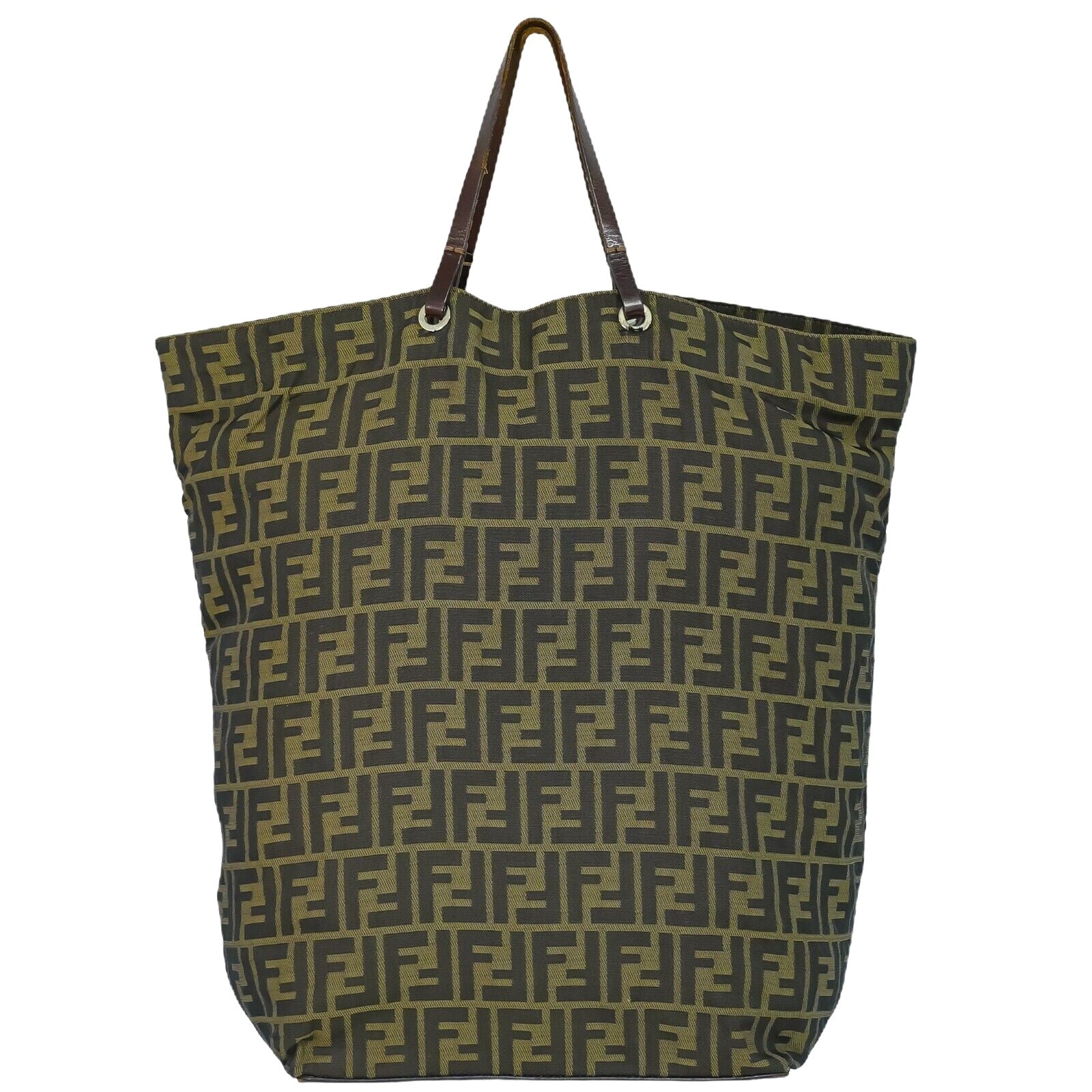 Fendi Zucca Synthetic Tote Bag ()