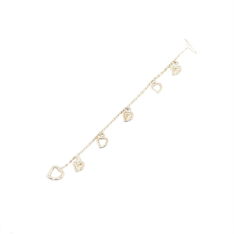 Saint Laurent Charm Bracelet Bangle in Silver Ladies