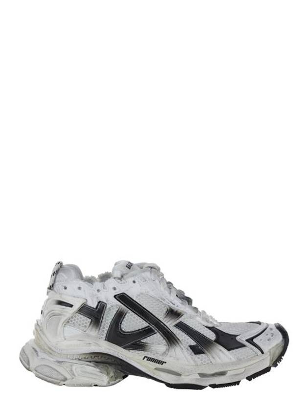 Balenciaga Runner Gradient Low Top Sneakers White Black