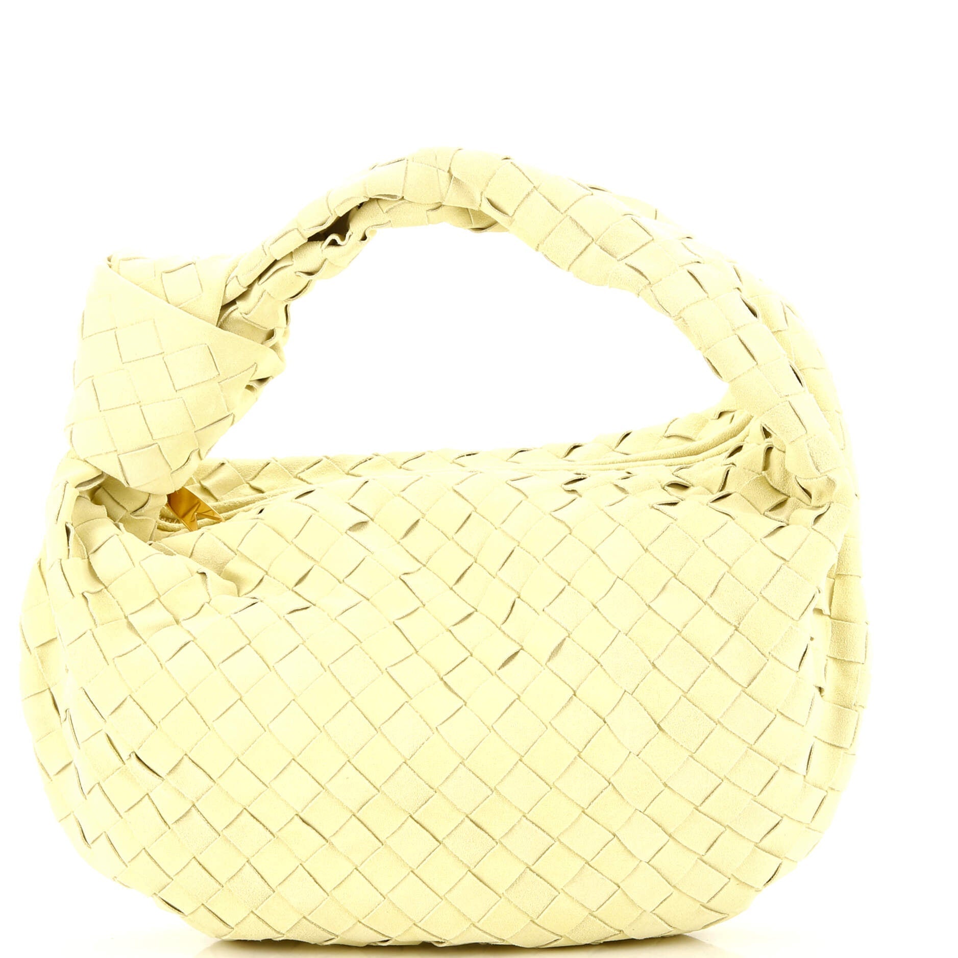 Bottega Veneta Jodie Hobo Intrecciato Suede Teen