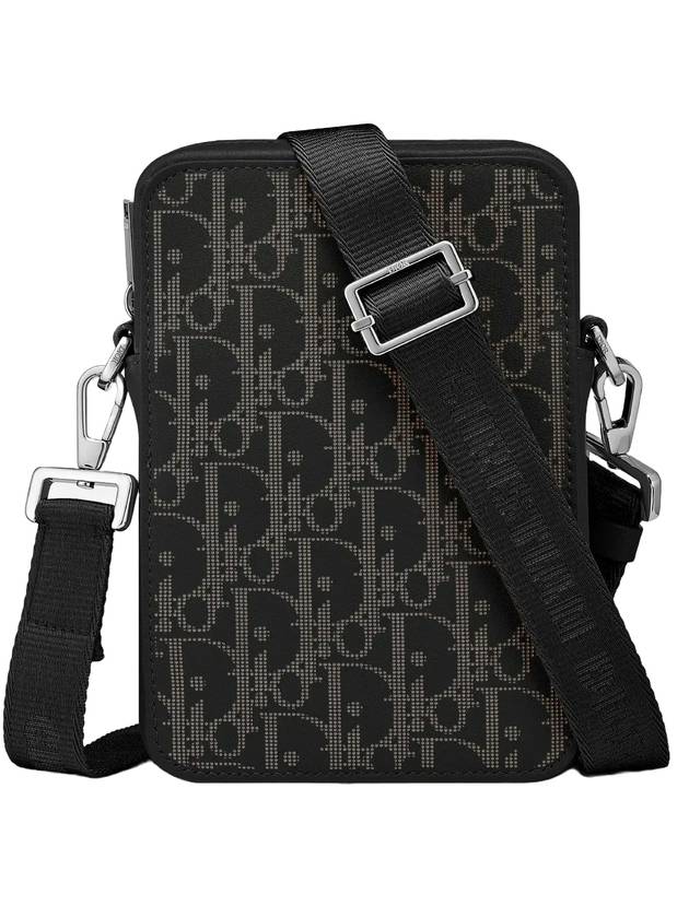 Homme Oblique World Tour Messenger Bag Black Dior