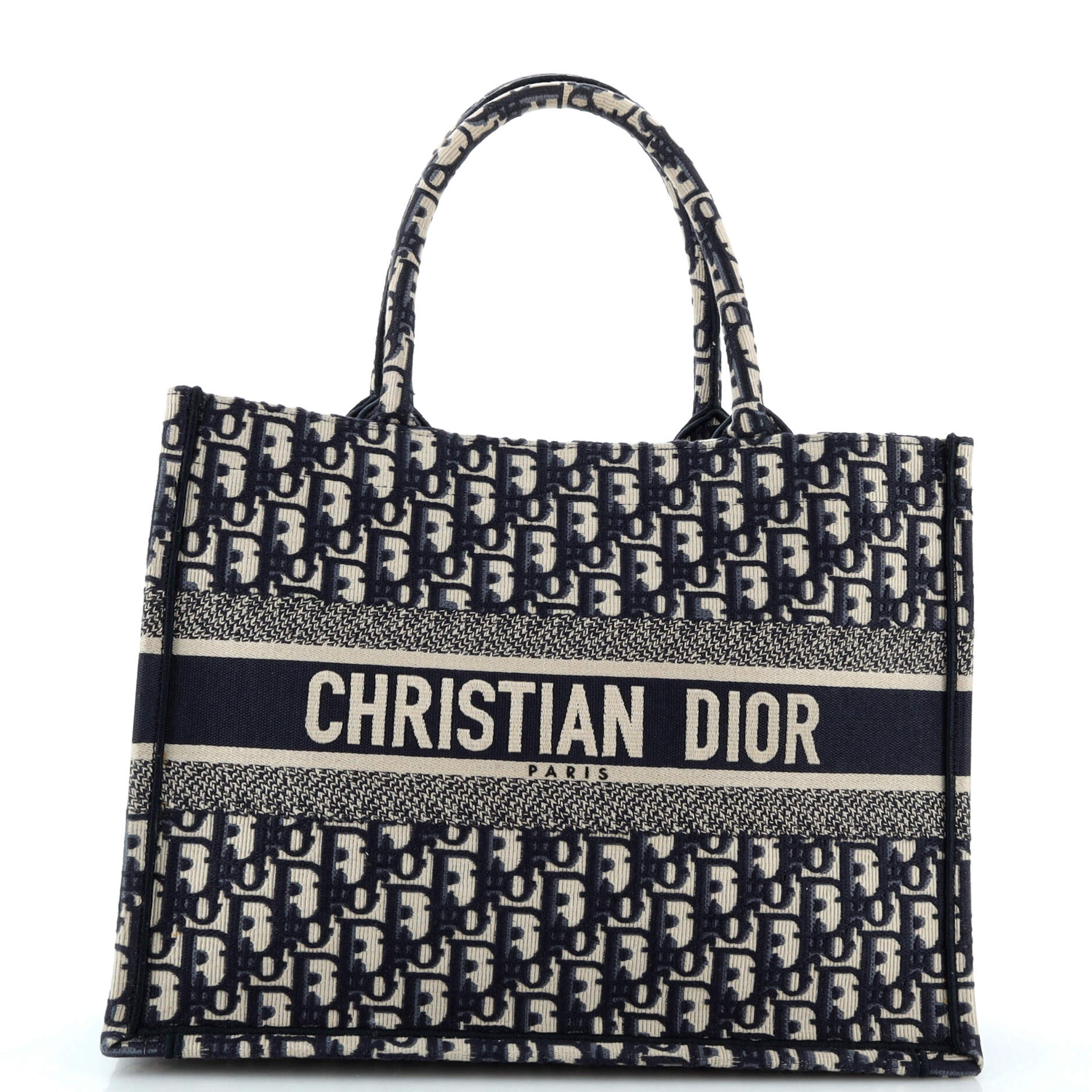 Dior Book Tote Oblique Canvas Medium