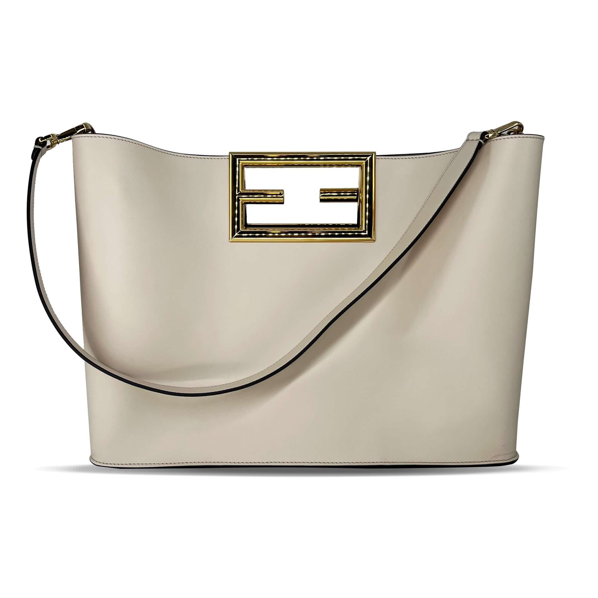 Fendi way tote bag off-white