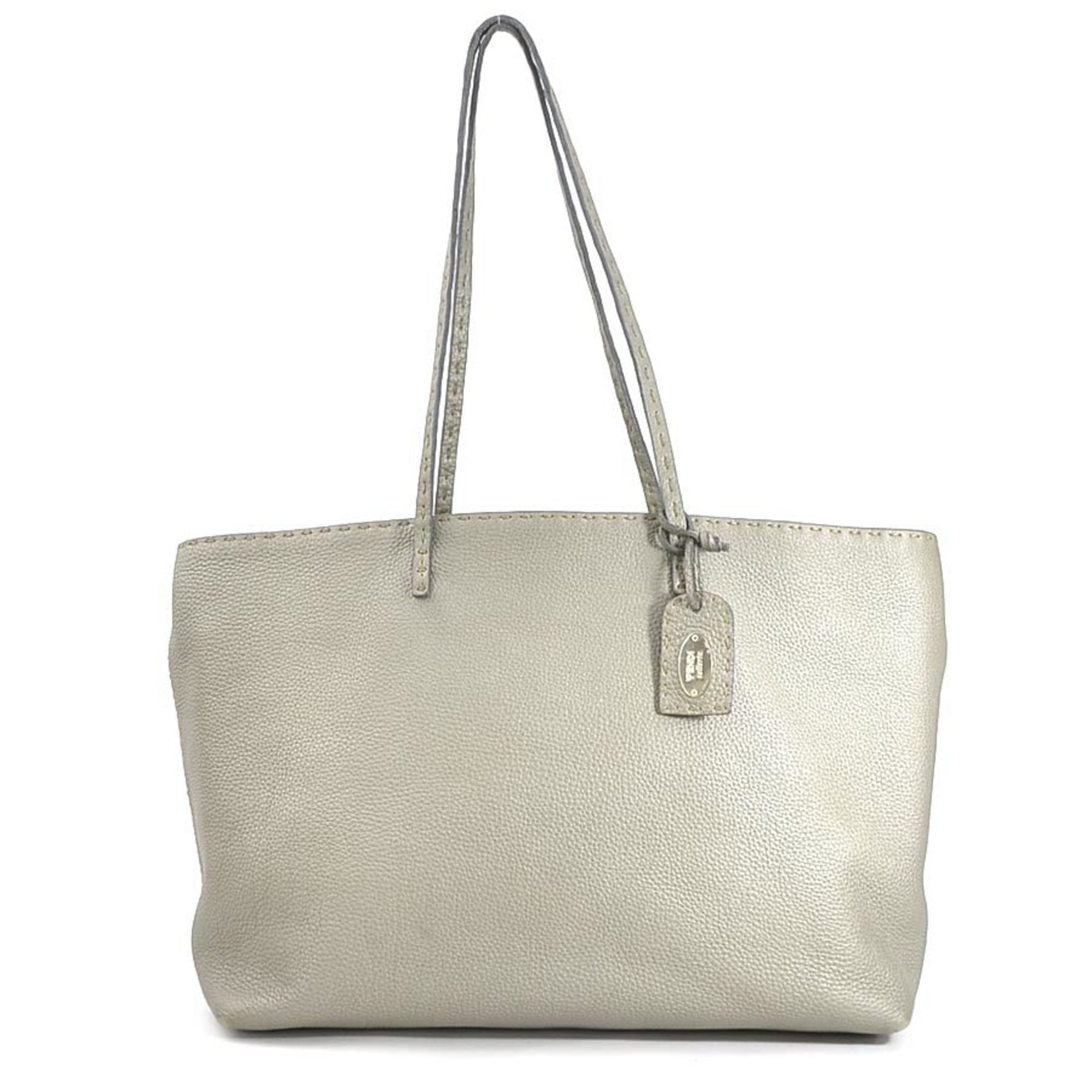 Fendi Leather Shoulder Bag Tote Bag ()